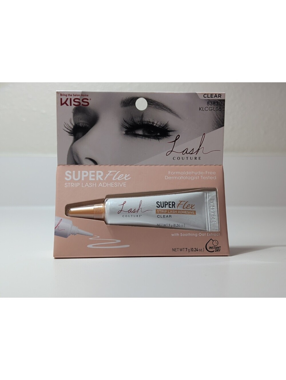 KISS Lash Couture SuperFlex Oat-Infused Strip Lash Adhesive (Clear)